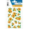 HERMA Sticker Sonnenblumen DECOR Glimmer 9x16 cm 2 Blatt ideal für Fotoalben