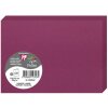 Clairefontaine Karte C6 Doppel 210g himbeer 110x155mm