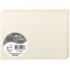 Clairefontaine Karte C6 Doppel 210g perlmutt elfenbein Pack 25