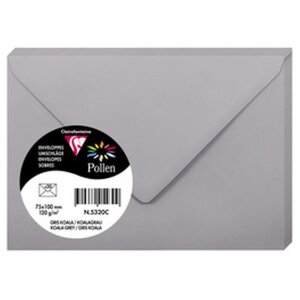 Clairefontaine Umschlag Pollen 20 Stück koalagrau...