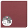 Clairefontaine Doppelkarte Pollen 135x135 bordeaux 25er Pack