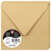 Clairefontaine 5488C Umschlag Pollen 20 Stück Karamell 140x140mm 120g