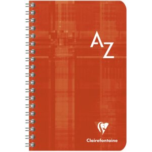 Clairefontaine Registerbuch 11x17cm 50 Blatt 90g kariert