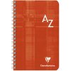 Clairefontaine Registerbuch 11x17cm 50 Blatt 90g kariert