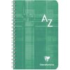 Clairefontaine Registerbuch 11x17cm 50 Blatt 90g kariert