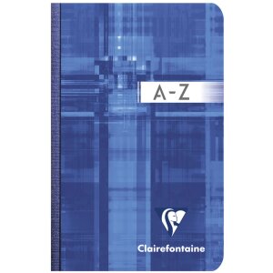 Clairefontaine Registerkladde Metric DIN A7 9x14cm 96...