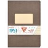Clairefontaine 1951 Heft DIN A5 liniert Braun 48 Blatt Retro Design