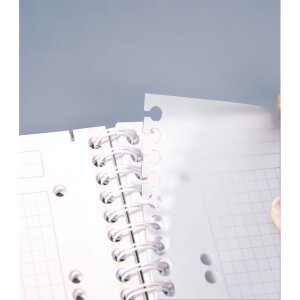 Clairefontaine Evolutiv Book A4+ kariert 120 Blatt Doppelspirale