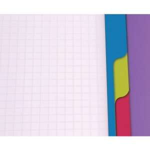 Clairefontaine Evolutiv Book A4+ kariert 120 Blatt Doppelspirale