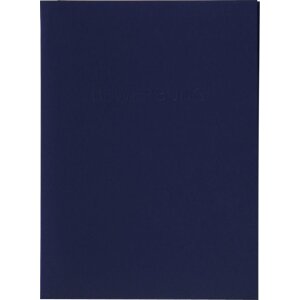 Walther Design Bewerbungsmappe blau mit Klemmleisten und...