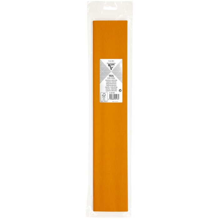 Clairefontaine Rolle Krepppapier gold 250x50 cm 40g