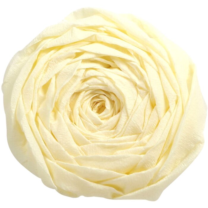 Clairefontaine 901002C Krepppapier elfenbein 200x50 cm 10 Bögen