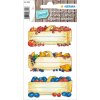 HERMA Sticker Leckere Obstkörbe Küchenetiketten 4 Blatt-Packung Bunt