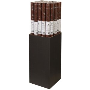 Clairefontaine 281199C Geschenkpapier Felsmotiv Braun 2,5m x 0,7m