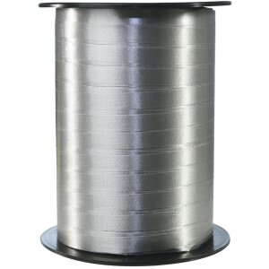 Geschenkband glänzend 500m silber