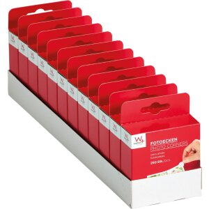 Walther Fotoecken 250 Stück selbstklebend...