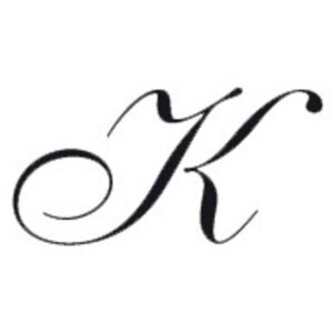 Exacompta Siegel rund mit Holzgriff K kursiv 24 mm