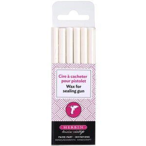 Exacompta Siegellack Box 6 Stangen extraweiß, weich...