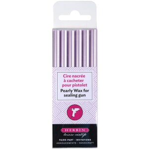 Siegellack Box 6 Stangen flieder