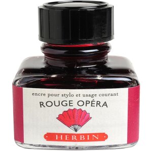 Exacompta Tinte für Füller 30 ml Tiefrot