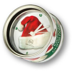 ZEP Bilderrahmenuhr Weihnachten 8x8 cm