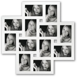 ZEP Milano Galerie Weiß für 12 Fotos 10x15cm...