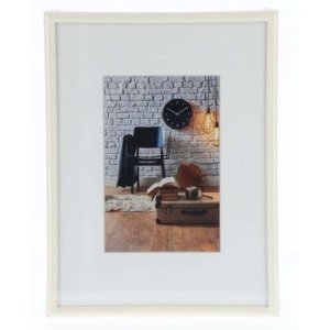 Kunststoffrahmen Sevilla  18x24 cm weiss