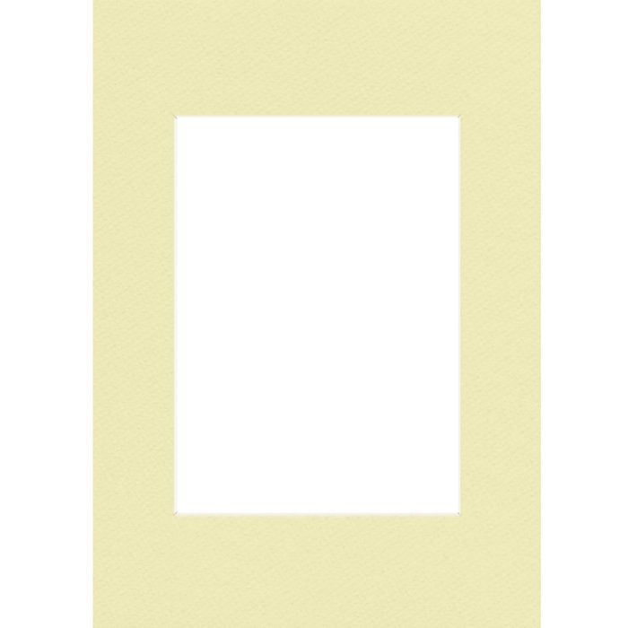 Hama Passepartout 20x28 cm 13x18 cm Vanille Weißer Schrägschnitt 1.4 mm