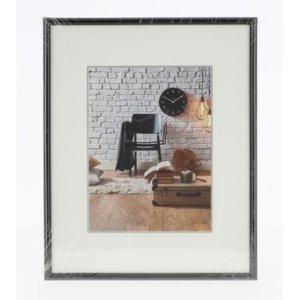 Kunststoffrahmen Sevilla  24x30 cm schwarz