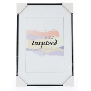 Madrid Kunststoffrahmen 30x45 cm schwarz