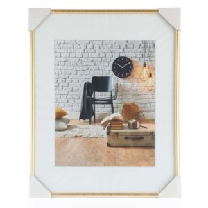 Kunststoffrahmen Sevilla  40x50 cm gold