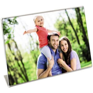 Hama Acryl Fotorahmen 10x15 cm Querformat klar