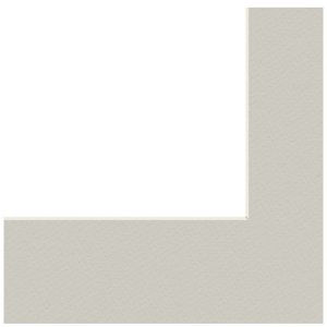 Hama Passepartout 18x24 cm 10x15 cm silbergrau 1,4 mm Schrägeinsatz