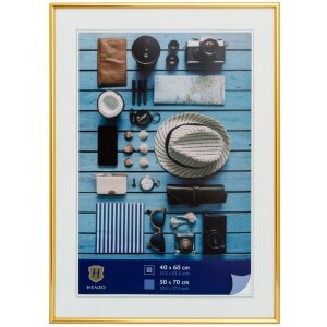 Henzo Kunststoffrahmen Napoli 50x70 cm gold