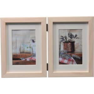 Jardin Doppelrahmen 13x18 (9x13 cm) weiß