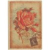 Clayre & Eef Karte ANTIQUE ROSE 12,5x17,5 cm Antique Rose