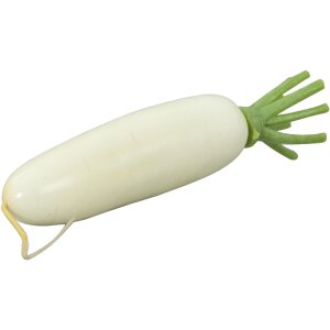 Deko Rübe Ø 6x15 cm gelb