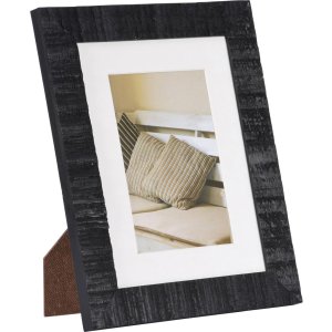 Bilderrahmen Holz Driftwood 15x20 dunkelgrau