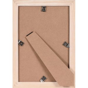 Henzo Holzrahmen 20x30 Driftwood Weiß mit Passepartout