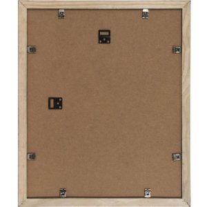 Driftwood Holzrahmen 40x50 cm weiß mit Passepartout 30x40 cm für Bilder