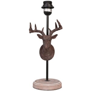 Clayre & Eef 6LMP159 Lampenständer Hirsch...