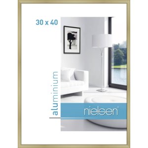 Nielsen Alurahmen Classic 30x40 cm gold matt Bilderrahmen...