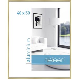Nielsen Alurahmen Classic 40x50 cm gold matt Bilderrahmen...