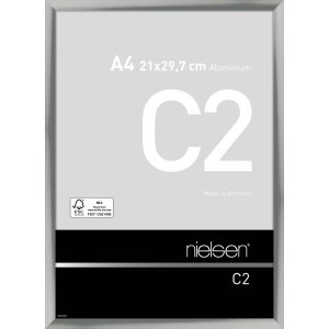 Nielsen Aluminiumrahmen C2 21x29,7 cm silber mit...