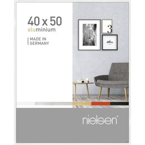 Nielsen Design Alurahmen Pixel 40x50 cm weiß glanz