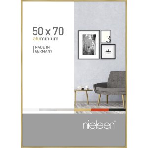 Nielsen Pixel Alurahmen 50x70 cm gold glanz