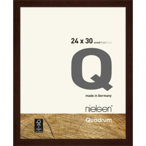 Nielsen Design Holz-Wechselrahmen Quadrum 24x30 cm wenge