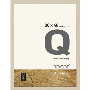 Nielsen Quadrum Holzrahmen 30x40cm Ahorn Normalglas...