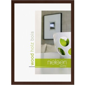Nielsen Design Holz-Wechselrahmen Quadrum 40x40 cm wenge