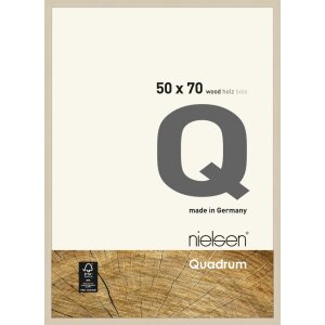 Nielsen Holz-Wechselrahmen Quadrum 50x70 cm ahorn